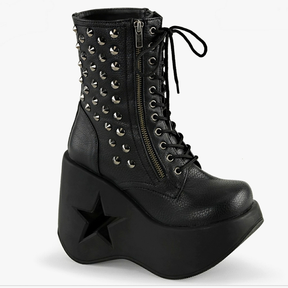 Demonia Dynamite 100 Star Platform Boots
